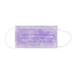 Monoart Face Mask Protection 3 Floral Lilac