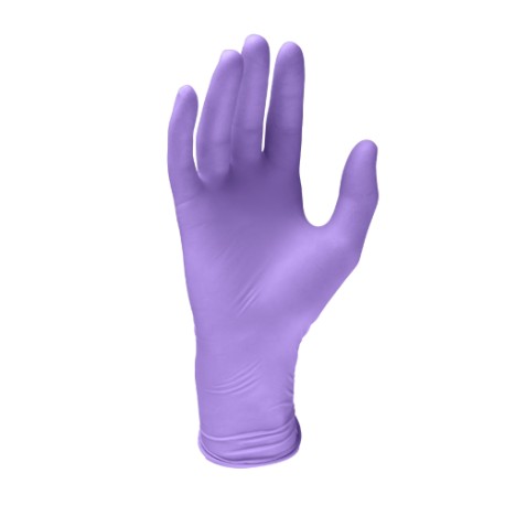 Latex Gloves Lilac - Size M