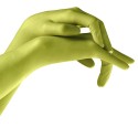 Latex Gloves Lime - Size S